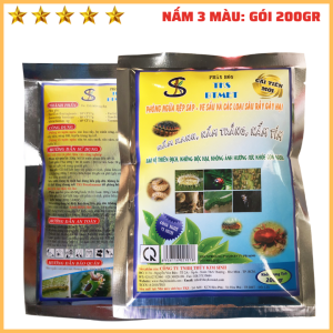 BTMET NẤM 3 MÀU Ký Sinh Trừ Sâu Rầy Sinh Học An Toàn Không Cần Cách Ly - Gói 200GR