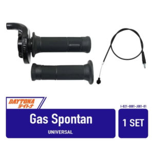GAS SPONTAN DAY 3 TOMBOL GAS PONTAN DAYTONA 3 TOMBOL UNIVERSAL KABEL 90CM FREE HANDGRIP