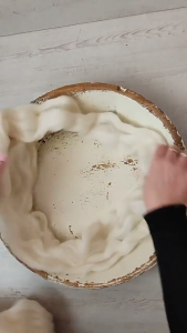 Trẻ sơ sinh đạo cụ chụp ảnh độn giỏ thảm cho ảnh em bé đặt ra len Mat chăn tự làm giỏ ảnh phông nền trang trí