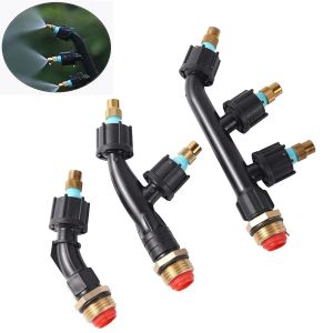 Copper Atomizing Nozzle Agricultural Single Double Triple Nozzle Garden Orchard Irrigation Pesticide Spraying Sprinkler