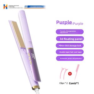 Dual-use straightener and curler negative ion multifunctional straightening iron electric curling wand 82026