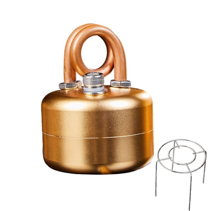 Portable Mini Spirit Burner Alcohol Stove – Emergency Outdoor Cooker With Lid