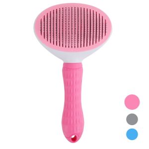 [HAKO PETSHOP] Sisir Hewan Peliharaan Sisir Kucing Anjing Hair Pet Brush with Button