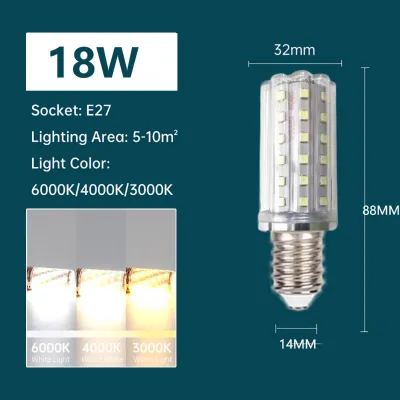 E27 E14 Bulbs Super Bright LED Corn Lamp 220v Highlight Bedroom Living Room Decorative Lighting Bulbs Light source