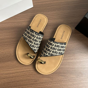 [Free Shipping] 2025 Spring/Summer New Simple and Stylish Outdoor Flat Beach Casual Sandals for Women