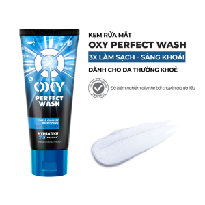 Kem Rửa Mặt Oxy Sạch Khuẩn Mụn Kiểm Soát Nhờn 100gsản phẩm giúp làm sạch sâu da mặt hiệu quả Chính hãng.