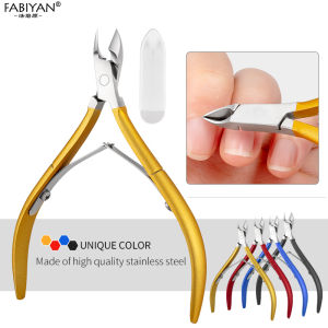 Nail Cuticle Nipper Scissor Stainless Steel Pedicure Trim Clipper Dead Skin Remover Scissor Nail Art Tool
