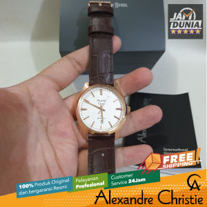 JAM TANGAN ALEXANDRE CHRISTIE PRIA ORIGINAL 1035 AC1035M2 - Men NG - Kulit - Coklat - Jamdunia / Jam dunia JD18 # JAM TANGAN ALEXANDER CHRISTIE PRIA JAM ALEXANDER CHRISTIE PRIA AC 1035 AC1035 AC1035 AC 1035 ACF1035 S003