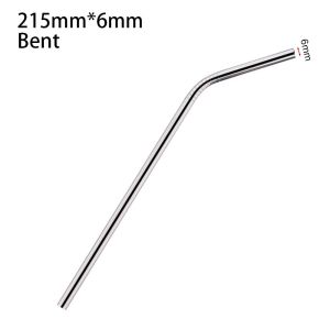 VERMILL 1Pcs Drinking Stainless Steel Straws Straight Bent Silver Replacement Straw  Reusable Cup Straw for Stanley 30oz 40oz Tyeso Cup