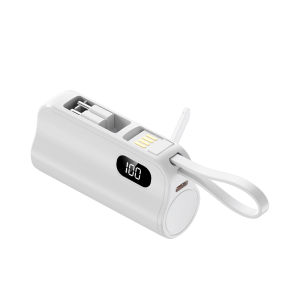 Portable Charger Mini 10000mAh | 20W Fast Charging Plug-In Power Bank （CCC Certified）