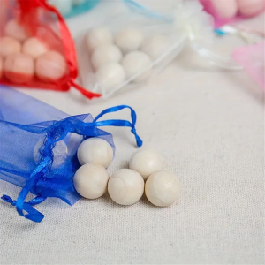 20pcs/Set Natural Lavender Camphor Repellent Cedar Wood Moth Balls Wardrobe for Clothes Drawer