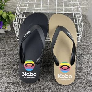 Monobo Monkey รองเท้าชายหาดผู้ชายรองเท้าหูคีบพื้นยางกันลื่น