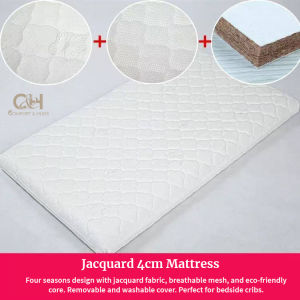 Comfort and Hugs Baby Bedside Crib Adjustable Height Portable Crib with Wheels Airflow Mesh 4-Position Height Adjustment Mosquito Net Storage Basket Easy to Assemble Newborn/Infant 3-in-1 Bedside Bassinet Rocking Bassinet Easy Folding Baby Crib