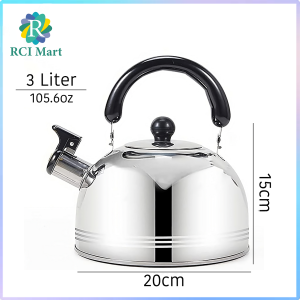Ceret Kettle Bunyi Siul 7 Liter Teko Besi Steel Anti-karat - RCI Mart