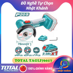 Máy Cắt/ Mài Mini Dùng Pin 20V Total TAGLI76017 [Bảo hành chính hãng 6 tháng]