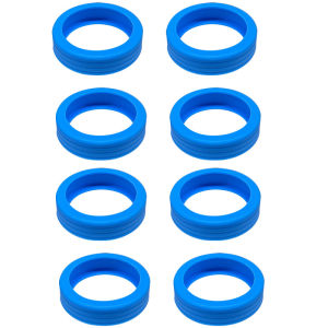 8PCS Luggage Wheels Protector Silicone Wheels Caster Shoes Travel Luggage Suitcase Reduce Noise Wheels Guard Cover Accessories 行李箱轮子保护套 行李箱轮子修复套