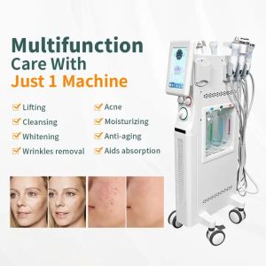 7 in 1 portable hydra professional facial treatment deep cleaning machine beauty Salon Equipment with skin analyzer