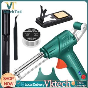 [Vktech]60W 220V Automatic Soldering  Solder Iron Kit Fast Heating Soldering Kit for Circuit Board Home DIY Electronic Repair