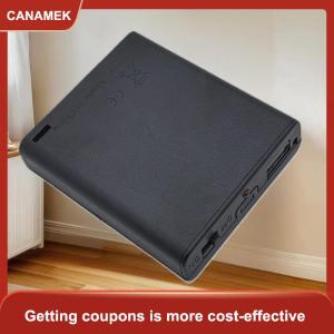 【CANAMEK】 1 cái 4 khe cắm AA pin chủ No.5 Pin Trường hợp với công tắc nguồn và USB nữ ổ cắm chỉ số ánh sáng AA hộp pin