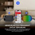 VIVAN VS17 Speaker Bluetooth RGB Portable 5.3 IPX7 Tws Connect - Garansi Resmi 1 Tahun. 