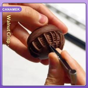 【CANAMEK】 Thép không gỉ Pastry kẹp-đa năng óc chó sắc nét clip đậu phộng sắc nét & Bun khuôn thực phẩm an toàn nhà bếp kẹp cho các công cụ nướng