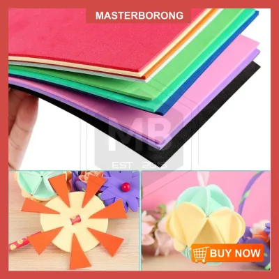 masterborong EVA Foam | A4 Size | 50x70cm | Sponge Foam | DIY Craft Materials Span Eva Sheet Foam 3mm Rubber Mat