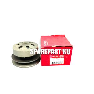 KOJ PAKET KIRIAN GENIO 5 JENIS VANBELT + RUMAH ROLLER ASSY + KIPAS + GEMUK + PULLY ASSY / BEAT DELUXE / STREET NEW / SCOOPY NEW / PAKET CVT GENIO / KARET PENGGERAK / VANBELT ASSY RUMAH ROLLER / V-BELT DRIVE / ROLLER / PANBEL CVT / ROLER