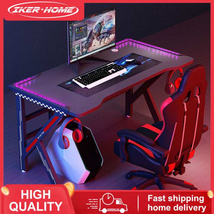 IKER gaming desk computer desktop table home professional carbon fiber