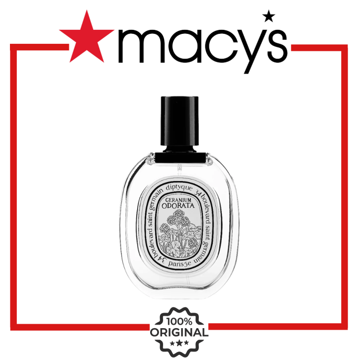 Diptyque Geranium Odorata Eau de Toilette Tester 100ml | Lazada