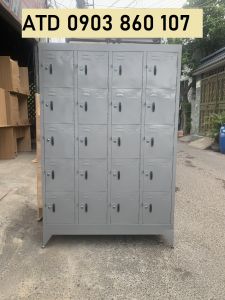 TỦ HỒ SƠ LOCKER 20 CỬA DÙNG TRONG VĂN PHÒNG TIỆN LỢI- TỦ LOCKER GIÁ RẺ GHN