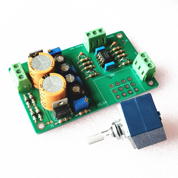 【Free-delivery】 Pre-Amplifier Board Volume Control Alps27 50k 5532 Op ...