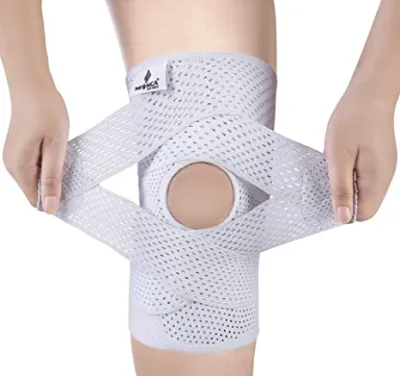NEENCA Băng Đệm Đầu Gối Có Miếng Ổn Định Bên Hông Cho Đau Đầu Gối Rách Gối ACL MCL Phục Hồi Chấn Thương Viêm Khớp Lưới Thoáng Khí Hỗ Trợ Đầu Gối