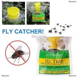 [COD] Bsuimki For Outdoor Hanging Fly Disposable Insect Bug Attract Fly Catcher Bag Mosquito Catcher Wasp Fly Killer Flie