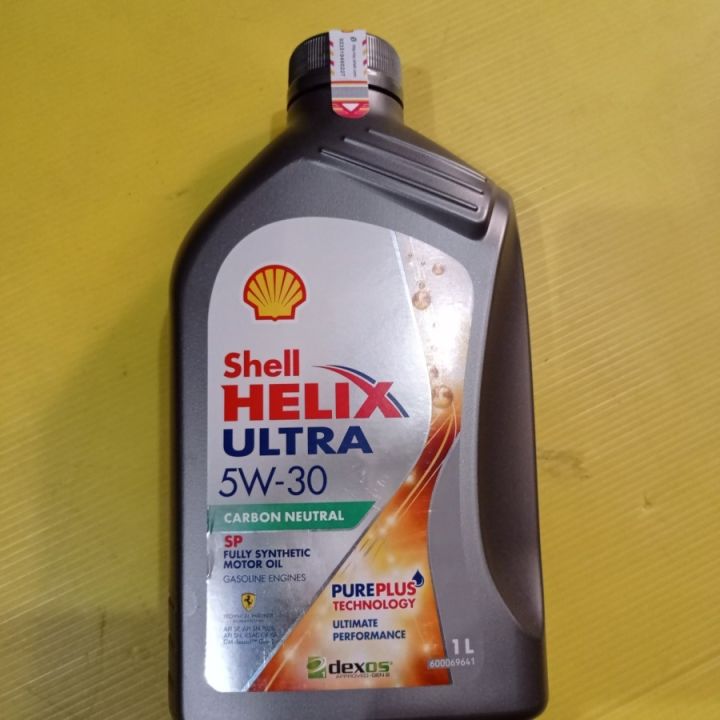 Oli Shell Helix Ultra 5W 30 FUlly Synthetic 1 Liter / Shell HX8 New