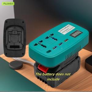 FUJIAS3 1 Piece For Makita Battery Converter Optimized Performance Outdoor Camping Adventures Portable Power Solution