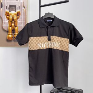 Áo thun POLO nam có cổ tay ngắn in hoa văn phối họa tiết chất thun cotton co dãn thiết kế sang trong trẻ trung mẫu mới cao cấp