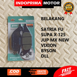 KAPPA DISPED BELAKANG SATRIA FU. DISPAD KAMPAS REM CAKRAM SATRIA FU. JUPITER MX. VIXION. SUPRA X 125