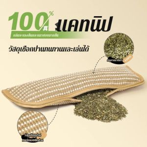 ของเล่นแมว Magic Claw แผ่นข่วนแมว แผ่นรองข่วนแมว ป้องกันการกัด อุปกรณ์ช่วยบรรเทาอาการกัด หมอนกัดแมว หมอนแคทนิป