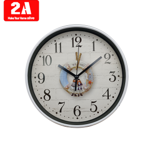 2A Wall Clock Ship/Ship Wheel/Anchor/Welcome Design 8"/10" for Living Room & Bedroom (2A152)