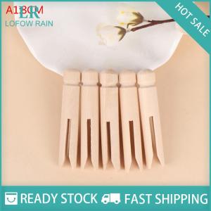 LF Wholesale✨Flash Sale ✨ 5 cái chốt gác bằng gỗ chốt kẹp quần áo bằng gỗ kiểu Dolly truyền thống