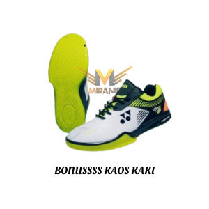 YONEK Sepatu Badminton Olahraga Pria Bulutangkis Sol pull karet Mentah sepatu Lari Gym Fittnes Zumba Import harga promo bisa cod harga promo