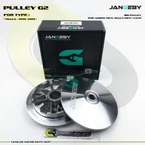 JANGEBY Pully Custom Rumah Roller Big Pulley Nmax All New Nmax Aerox 155 Lexi  G2 2DP B65 Pulley Kirian