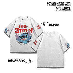 Kaos Atasan Lengan Pendek Anak 1-14 Tahun Motif Terbaru