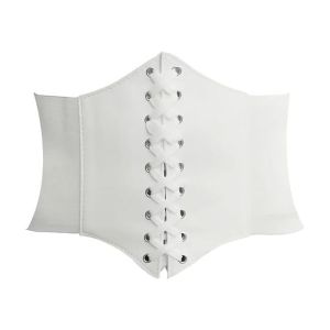 VERMILL Elastic Design Corset Waist Belt Decorative Wide Waist Strap  External Wear Waist Cover For Women Lady Girl Bridal