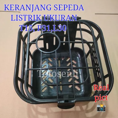 keranjang depan sepeda listrik keranjang sepeda listrik cocok untuk semua jenis