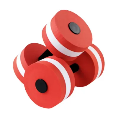 GLOWLITE 1 Pair Floating Water Aquatics Dumbbell Body Shaping EVA Swimming Pool Dumbbell Water Fitness Creative Pool Exercise Dumbbell