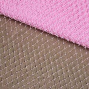 MIRELINA Big Hole Ribbon Veil 25cm Width Mesh Big Hole Net Veil Hair Accessories Hat Trimming DIY Fascinator Hat DIY Sewing Accessories