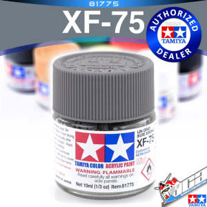 🌈 TAMIYA 81775 XF-75 IJN GRAY KURE ARSENAL ACRYLIC MINI 10ML PLASTIC MODEL HOBBY FIGURE TOY PAINT VCA GUNDAM SINGAPORE
