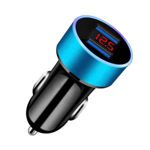 Tẩu sạc nhanh ô tô 12 - 24V với 2 cổng USB 3.1A phù hợp các dòng xe