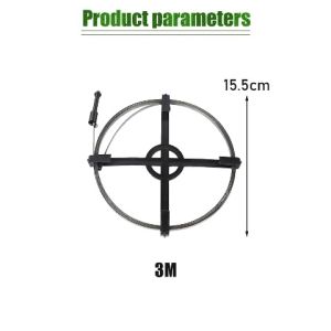 3m Drain Cleaner Tool Bendable Drain Auger Multifunction Sewer Cleaning Claw Wear Resist Drain Clog Remover for Kitchen Sink Bathroom Cleaning Tools